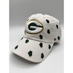 Green Bay Packers 47 Brand Hat Cap Strap Back‎ Womens One Size NFL Wisconsin NEW